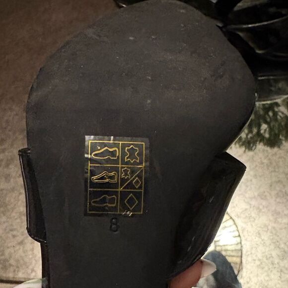 Jeffrey Campbell Symone Pointed Toe Slide Sandals - Picture 8 of 8